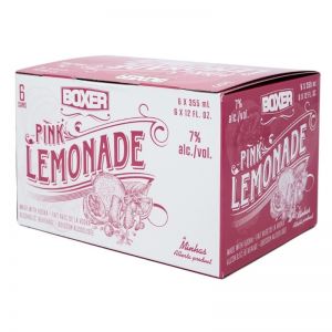 Boxer Pink Lemonade 355ml 4x6pk Cls